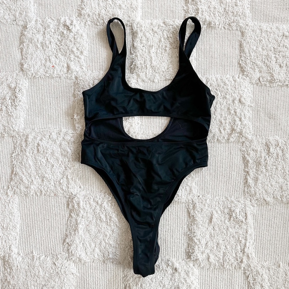 EUC Urban Outfitters Out From Under Cut-Out One-Piece Swimsuit - medium - Picture 2 of 10